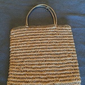 Anteprima Small silver / gold Tote